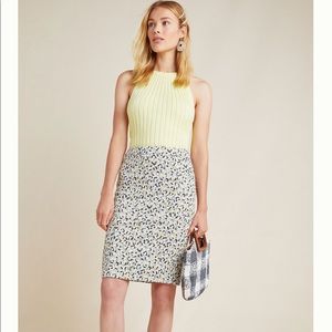 Maeve Leopard Jacquard Skirt